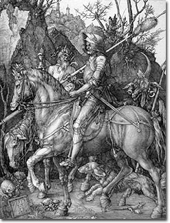 Der Reiter Ritter Tod und Teufel
